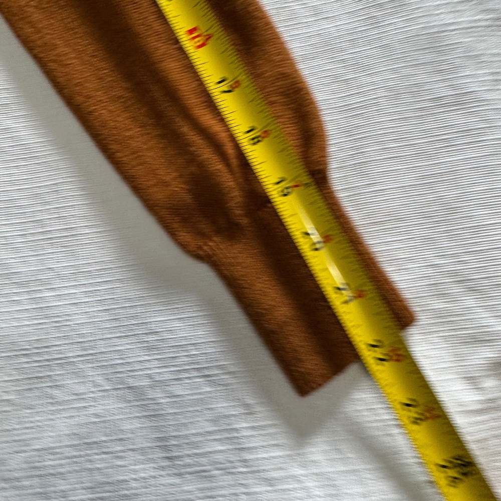 Aritzia Wilfred Brown Cropped Cardigan Fit Small - Picture 6 of 6